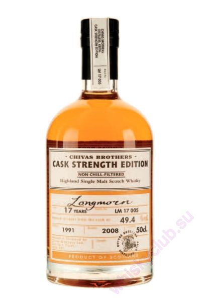 Longmorn Old Cask Strength 17 Year Old 1991
